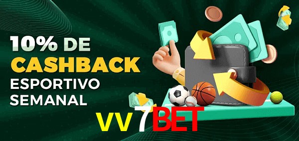 10% de bônus de cashback na vv7bet